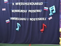 X Międzyszkolny Konkurs Piosenki Angielskiej i Rosyjskiej